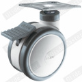 Medical Caster (Twin Wheel) (G5302) Swivel Wheel Caster